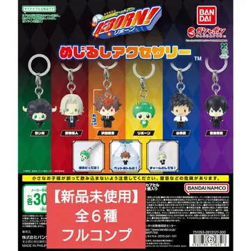 가정교사 히트맨 REBORN 메지루시 액세서리 전 6종 풀컴프 [새상품]