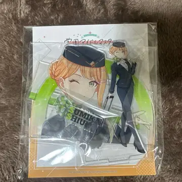 학원 아이돌 마스터 업무 체험 페어 아크릴 스탠드 시운 세이카