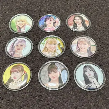 니쥬 마유카 캔뱃지 묶음 판매