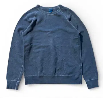 Good On 페이드 맨투맨 피그먼트 래글런 슬리브