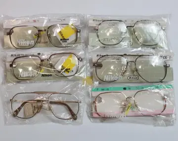 [ 미사용품 ] NIKON 안경테 6개