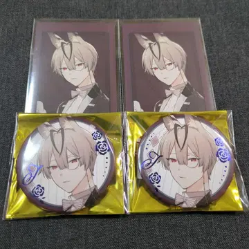 Honey Vibes 오토마 캔뱃지 테오 하니브 오토후유 포토 카드