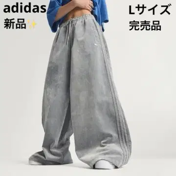 새상품 아디다스 기모 트윌 오버사이즈드 파이어버드 트랙 팬츠