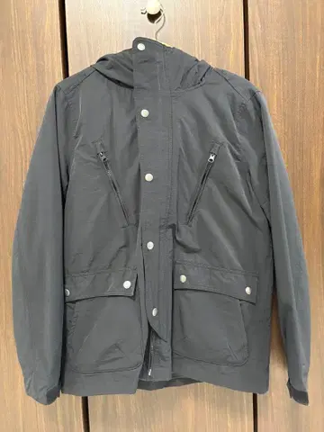 Nylaus 남성용 블랙 보아 후드 마운틴 후드티