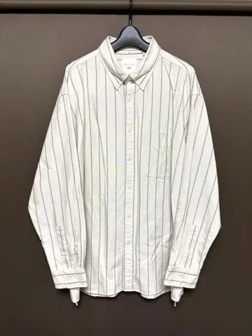 유니클로 x JW 앤더슨 옥스퍼드 셔츠 스트라이프