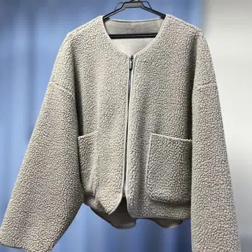 ZARA 보아 리버서블 노카라 자켓 여성용 아우터