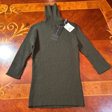 Ralph RL Lauren 올리브 그린 니트 L, 미사용.