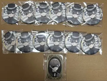 시엘 흑집사 Black Label 트레이딩 캔뱃지 특전 4장 포함