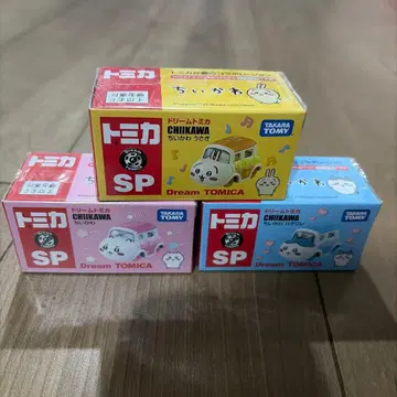 새상품! 치이카와 (먼작귀) 드림토미카 3종 세트 치이카와 하치와레 토끼