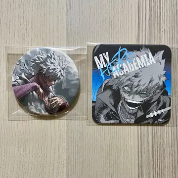 나의 히어로 아카데미아 원화전 컬렉션 캔뱃지 아트 코스터 다비