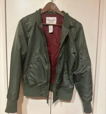 올리브 그린 MA-1 자켓