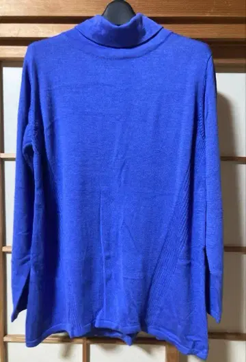 택 포함 새상품 터틀넥 니트