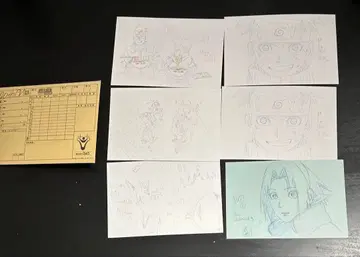 NARUTO 돌풍전 원화 엽서 나루토 사스케 사쿠라 점페스