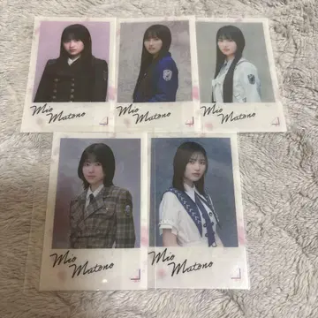 마토노 미오 클리어 스티커 묶음 판매 사쿠라자카46