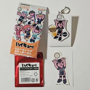 하이큐 점페스 트레이딩 아크릴 키링 카게야마 토비오