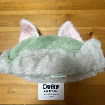 젤라토니 고양이 귀 팬캡 그린