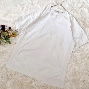 [ gym master/짐 마스터 ] 화이트 V넥 티셔츠(XL) 루즈핏