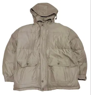 90s 빈티지 드론 코드 후디 다운 자켓 두꺼운