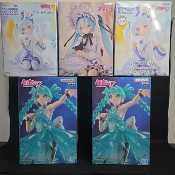 하츠네 미쿠 피규어 5개 세트