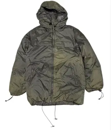 90s 빈티지 드로 코드 그라데이션 다운 자켓