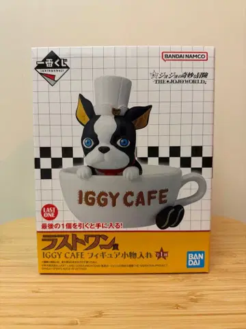 제일복권 죠죠의 기묘한 모험 라스트 원상 IGGYCAFE 피규어 소품함