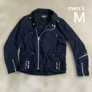 레어 King Mob 블랙 더블 라이더 자켓 M