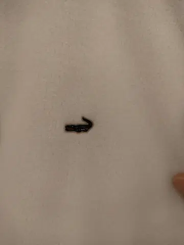 화이트 집업 피케 셔츠