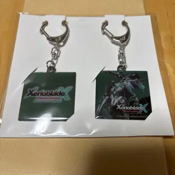 제노블레이드 크로스 DE 메탈 키링 오리지널 특전 switch 새상품