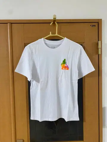 남성용 화이트 t셔츠 M 사이즈