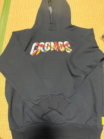 CRONOS 블랙 후드티