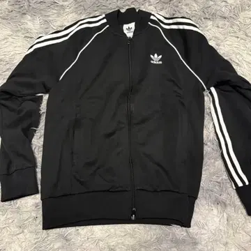 adidas 블랙 집업 저지