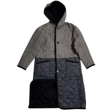 브리티시 메이드 별주 라벤햄 켈트버그 퍼 절개 코트