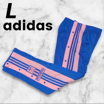 L 아디블레이크 여성 팬츠 아디다스 오리지널 블루 핑크