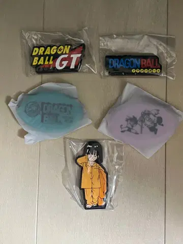 제일복권 드래곤볼 러버 컬렉션 로고 5종 세트