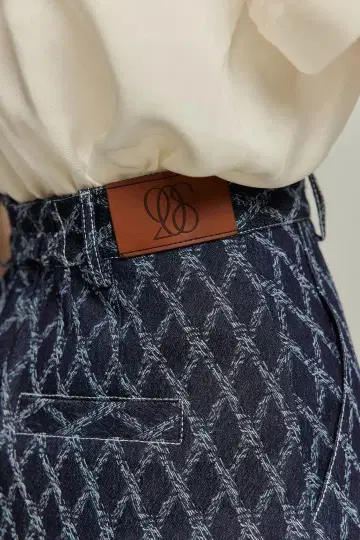 tnewties 냅킨의 올바른 접는 방법 격자 무늬 데님 스커트