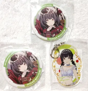 샤이니 컬러즈 샤니마스 마유즈미 후유코 캔뱃지 아크릴 키링