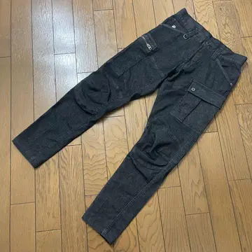 아이즈프론티어 7572 스트레치 카고 팬츠 76cm 블랙