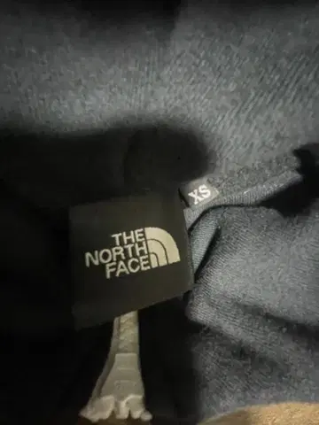 THE NORTH FACE 블랙 후드티 XS