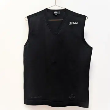 Titleist V넥 베스트 LL 사이즈 블랙