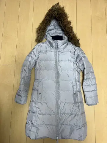 TOMMY HILFIGER 그레이 롱 다운 코트 M