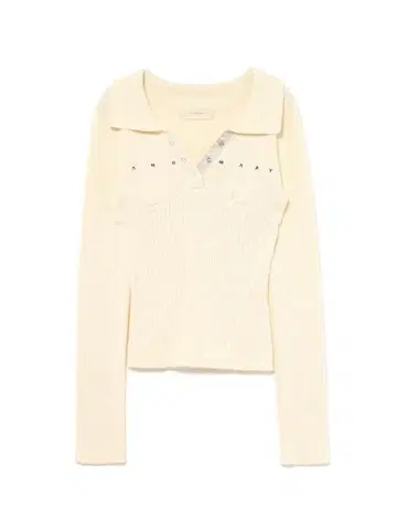 andmary Lindsay logo tops ivory
