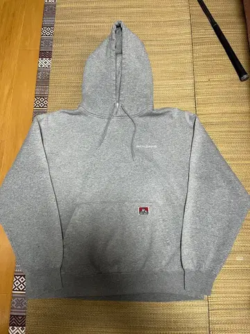 벤 데이비스 그레이 오버 사이즈 후드티