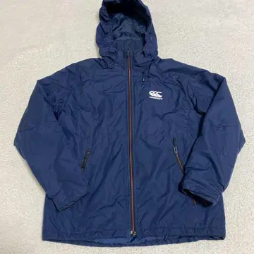 캔터베리 블루종 자켓 아우터 네이비 후드 탈부착 가능 남성용