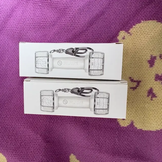 플레이브 미니 아뵹 응원봉 키링