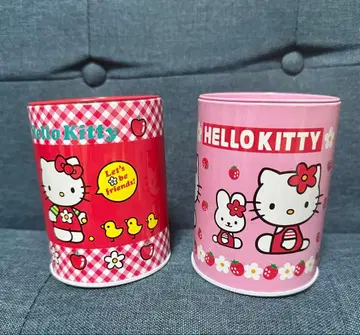 90s 키티 헬로키티 저금통 2개 세트
