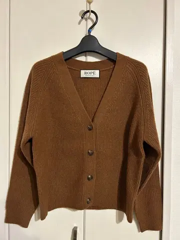 [ ROPE' mademoiselle ] 브라운 가디건