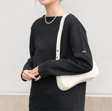 새상품급 SAINT JAMES 네이비 긴팔 티셔츠