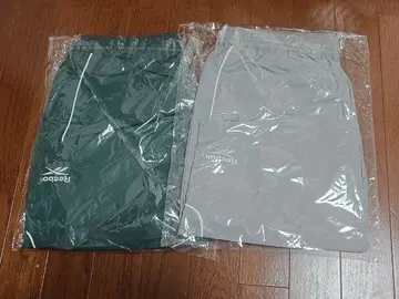 리복 하프 팬츠 2개 세트 그린 그레이 정가 6600엔