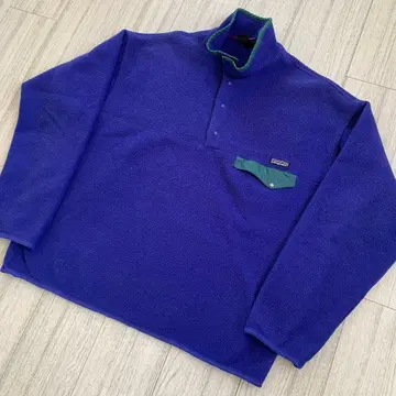 90s USA제 XL 사이즈 파타고니아 신틸라 스냅T 퍼플