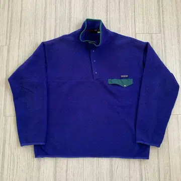 90s USA제 XL 사이즈 파타고니아 신틸라 스냅T 퍼플